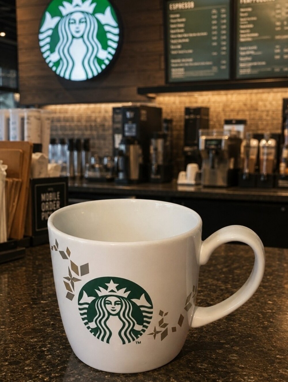 Starbucks Siren Mermaid Holiday Christmas Mug 2013 NIB Brand New Retired NIB